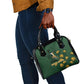 South Africa Rugby Pride Shoulder Handbag Springbok With King Protea