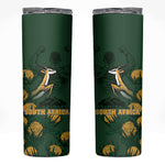 South Africa Rugby Pride Skinny Tumbler Springbok With King Protea