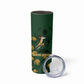 South Africa Rugby Pride Skinny Tumbler Springbok With King Protea
