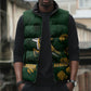 South Africa Rugby Pride Sleeveless Puffer Jacket Springbok With King Protea