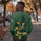 South Africa Rugby Pride Sweatshirt Springbok With King Protea