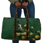 South Africa Rugby Pride Travel Bag Springbok With King Protea