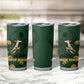 South Africa Rugby Pride Tumbler Cup Springbok With King Protea