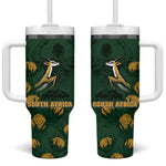 South Africa Rugby Pride Tumbler With Handle Springbok With King Protea