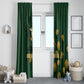 South Africa Rugby Pride Window Curtain Springbok With King Protea