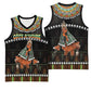 Ivory Coast Festival Of Masks Basketball Jersey Traditional Zaouli Dance LT05