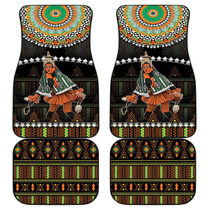 Ivory Coast Festival Of Masks Car Mats Traditional Zaouli Dance