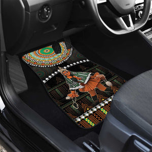 Ivory Coast Festival Of Masks Car Mats Traditional Zaouli Dance