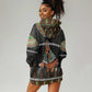 Ivory Coast Festival Of Masks Hoodie Dress Traditional Zaouli Dance