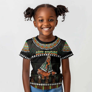 Ivory Coast Festival Of Masks Kid T shirt Traditional Zaouli Dance