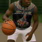 Ivory Coast Festival Of Masks Sleeveless Zip Hoodie Traditional Zaouli Dance - African Pride