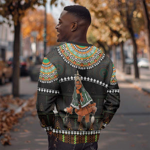 Ivory Coast Festival Of Masks Sweatshirt Traditional Zaouli Dance