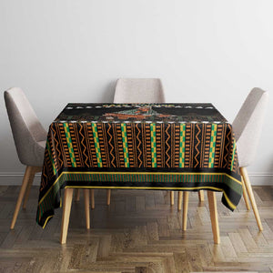 Ivory Coast Festival Of Masks Tablecloth Traditional Zaouli Dance