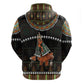 Ivory Coast Festival Of Masks Zip Hoodie Traditional Zaouli Dance
