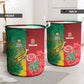 South Africa And England Rugby Laundry Basket Springboks And Red Rose Together - African Pride