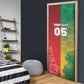 South Africa And England Rugby Custom Door Cover Springboks And Red Rose Together - African Pride