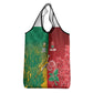 South Africa And England Rugby Grocery Bag Springboks And Red Rose Together - African Pride