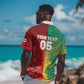 South Africa And England Rugby Custom Hawaiian Shirt Springboks And Red Rose Together - African Pride