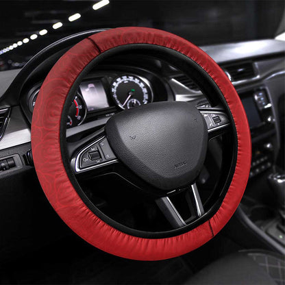 South Africa And England Rugby Steering Wheel Cover Springboks And Red Rose Together - African Pride