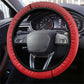 South Africa And England Rugby Steering Wheel Cover Springboks And Red Rose Together - African Pride