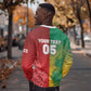 South Africa And England Rugby Custom Sweatshirt Springboks And Red Rose Together - African Pride