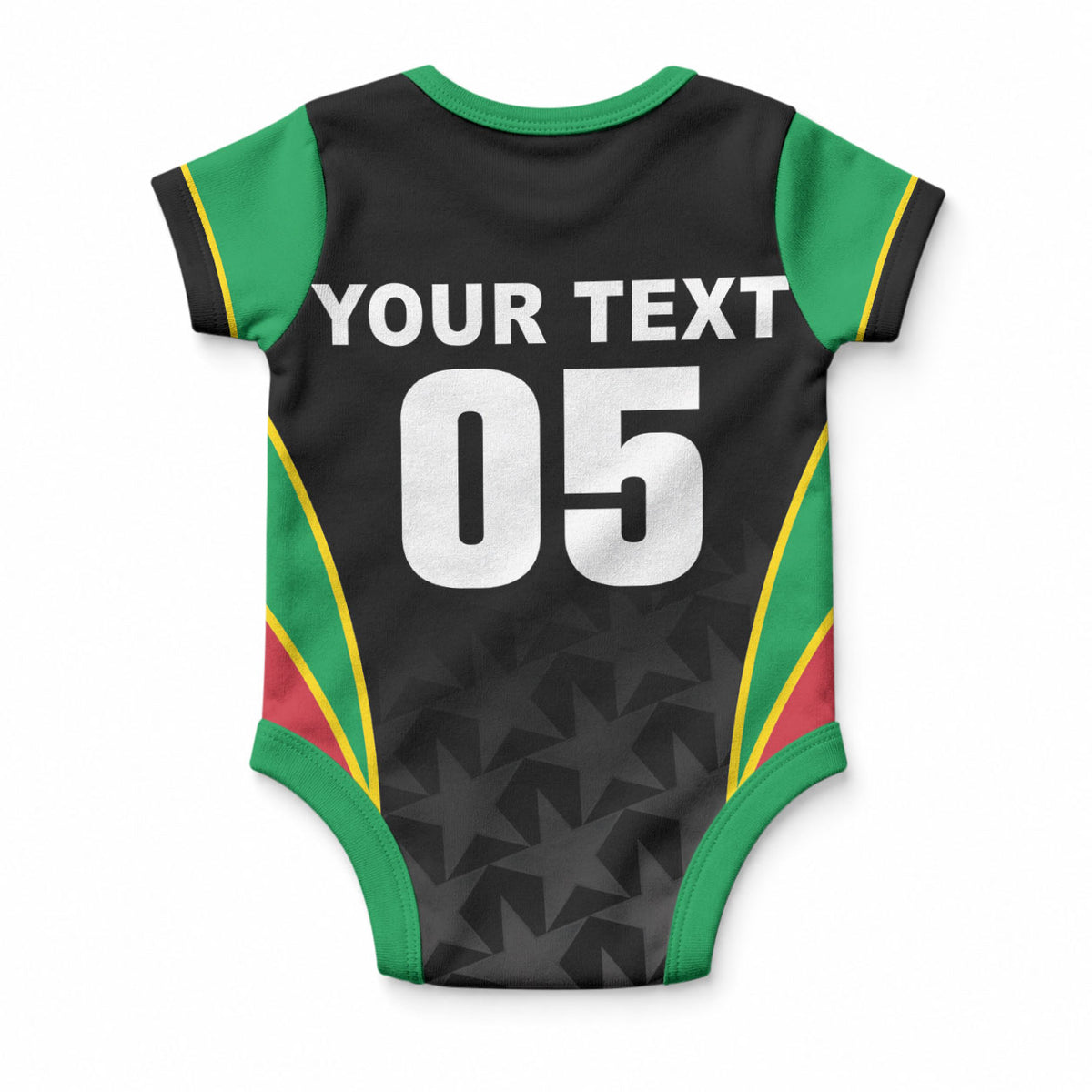 Custom Saint Kitts And Nevis 2026 Cricket Baby Onesie Unique Style