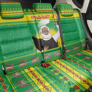 Afro Ethiopia Christmas Back Car Seat Cover Melkam Gena Yegena Abat