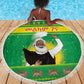Afro Ethiopia Christmas Beach Blanket Melkam Gena Yegena Abat