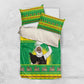 Afro Ethiopia Christmas Bedding Set Melkam Gena Yegena Abat