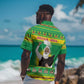 Afro Ethiopia Christmas Hawaiian Shirt Melkam Gena Yegena Abat