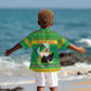 Afro Ethiopia Christmas Kid Hawaiian Shirt Melkam Gena Yegena Abat