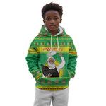 Afro Ethiopia Christmas Kid Hoodie Melkam Gena Yegena Abat