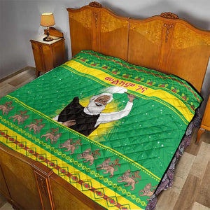 Afro Ethiopia Christmas Quilt Melkam Gena Yegena Abat