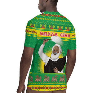 Afro Ethiopia Christmas Rugby Jersey Melkam Gena Yegena Abat