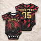 Custom Trinbago 2026 Cricket Baby Onesie Ride To Victory