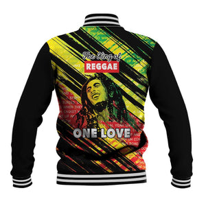 Reggae Legend Baseball Jacket Love The Life You Live Live The Life You Love