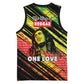 Reggae Legend Basketball Jersey Love The Life You Live Live The Life You Love LT05
