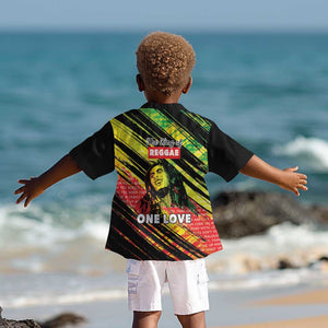 Reggae Legend Kid Hawaiian Shirt Love The Life You Live Live The Life You Love