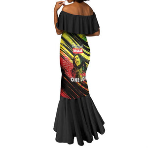 Reggae Legend Mermaid Dress Love The Life You Live Live The Life You Love