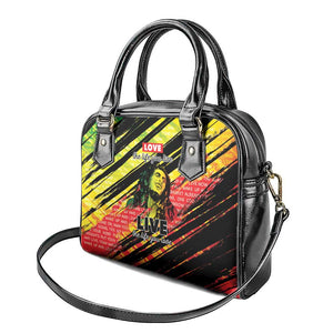 Reggae Legend Shoulder Handbag Love The Life You Live Live The Life You Love