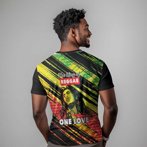 Reggae Legend T shirt Love The Life You Live Live The Life You Love