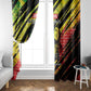 Reggae Legend Window Curtain Love The Life You Live Live The Life You Love