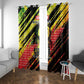 Reggae Legend Window Curtain Love The Life You Live Live The Life You Love