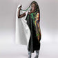 Afro Legend Bob Hooded Blanket One Love Heart Destiny