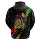 Afro Legend Bob Hoodie One Love Heart Destiny