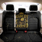 Reggae King Marley Back Car Seat Cover Gold Lion
