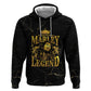 Reggae King Marley Zip Hoodie Gold Lion