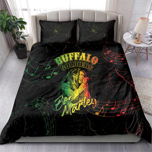 Reggae King Buffalo Soldier Bedding Set Honoring The Legend