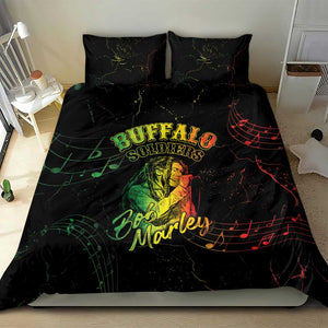 Reggae King Buffalo Soldier Bedding Set Honoring The Legend