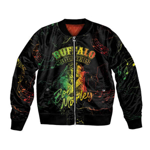 Reggae King Buffalo Soldier Bomber Jacket Honoring The Legend